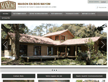 Tablet Screenshot of mayom-bois.com